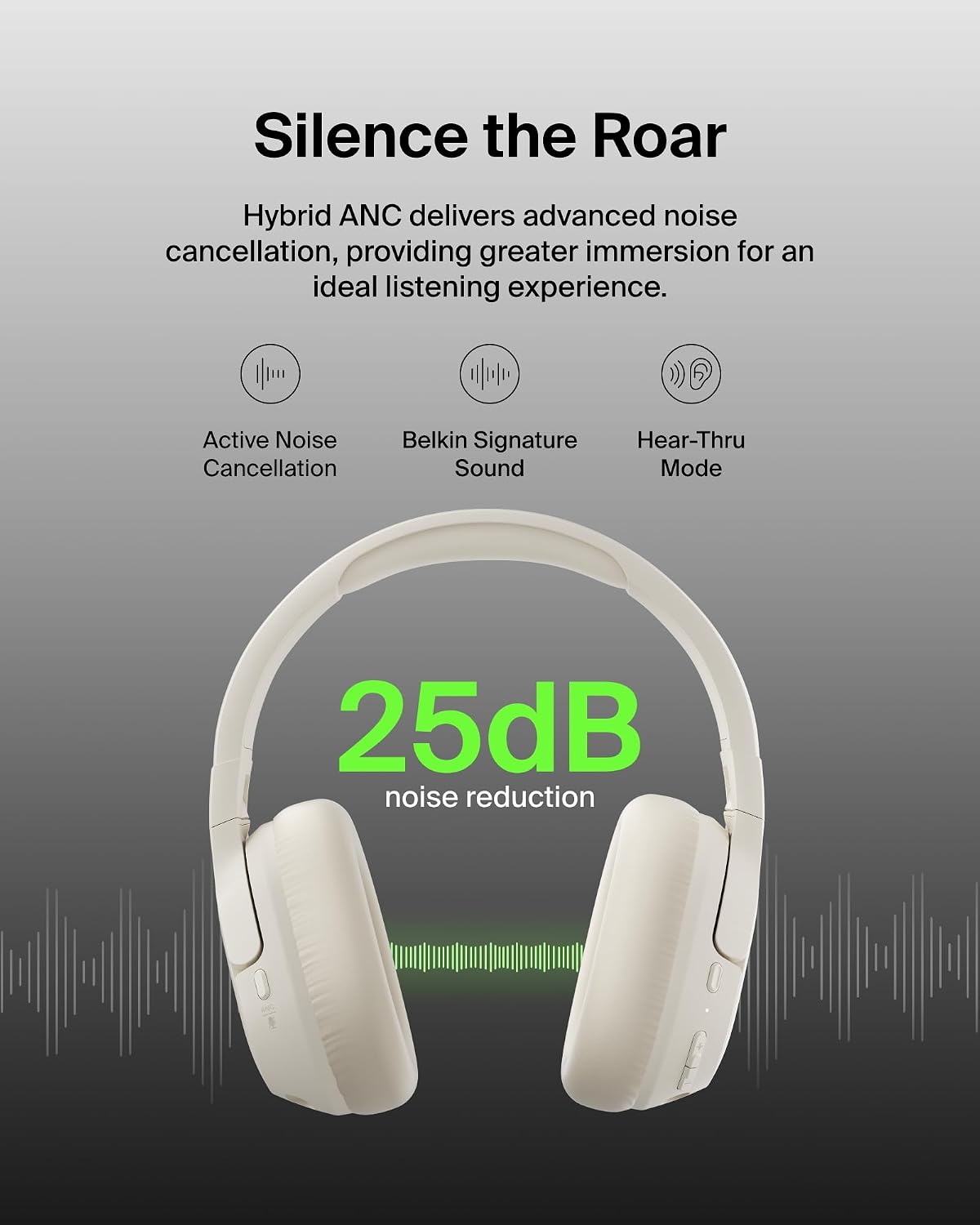 Thumbnail 1 de Belkin SoundForm Isolate Headphones