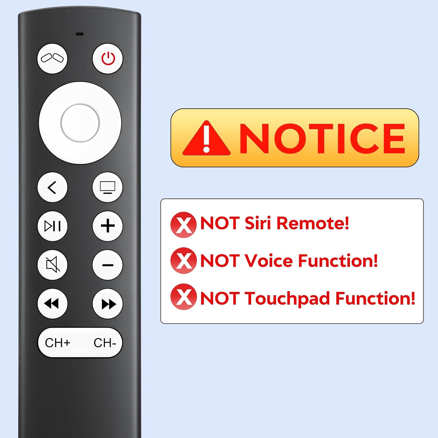 Detalle de Apple 4K TV Remote Replacement for Apple TV 4K/HD