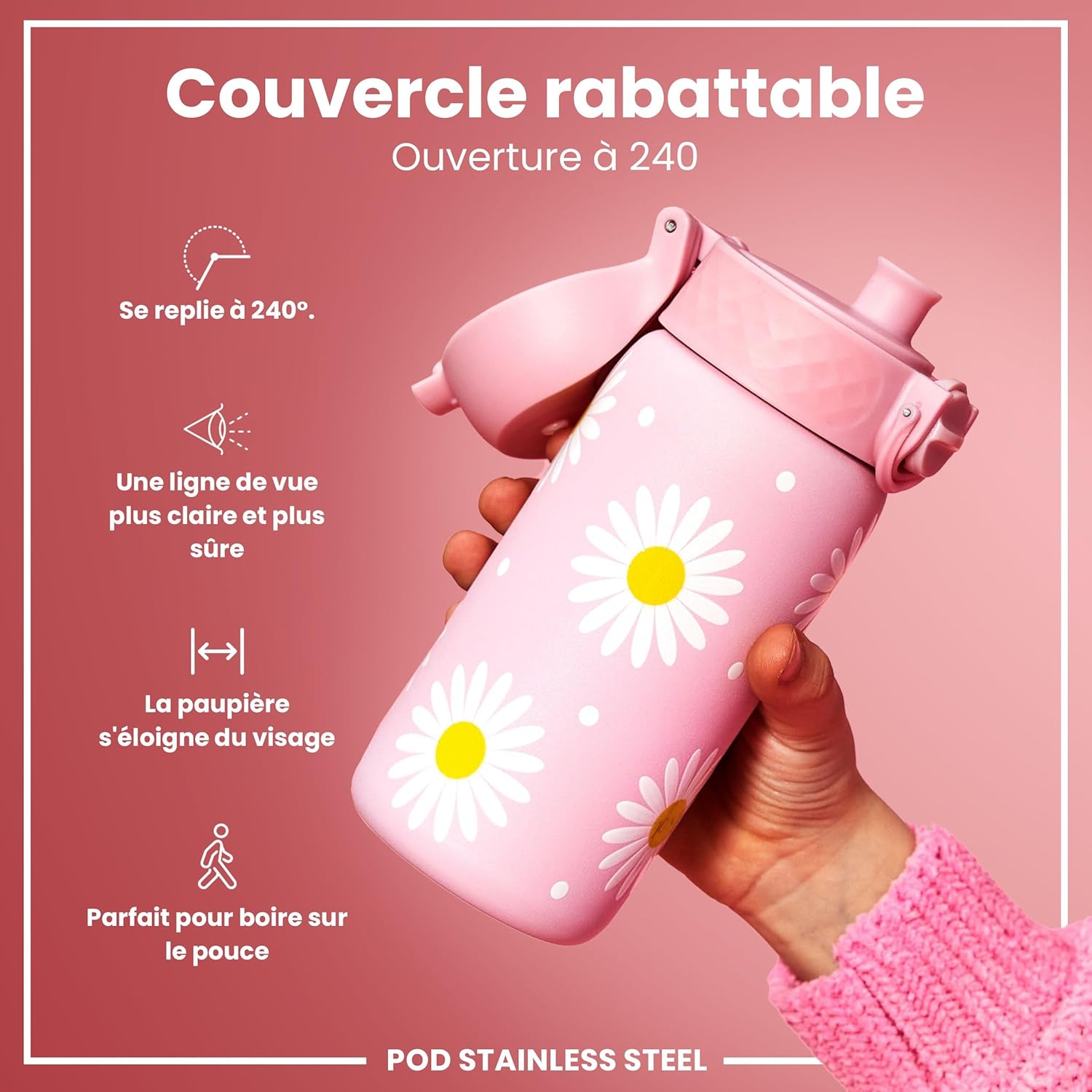Thumbnail 3 de Ion8 Gourde enfant 400ml 🥤