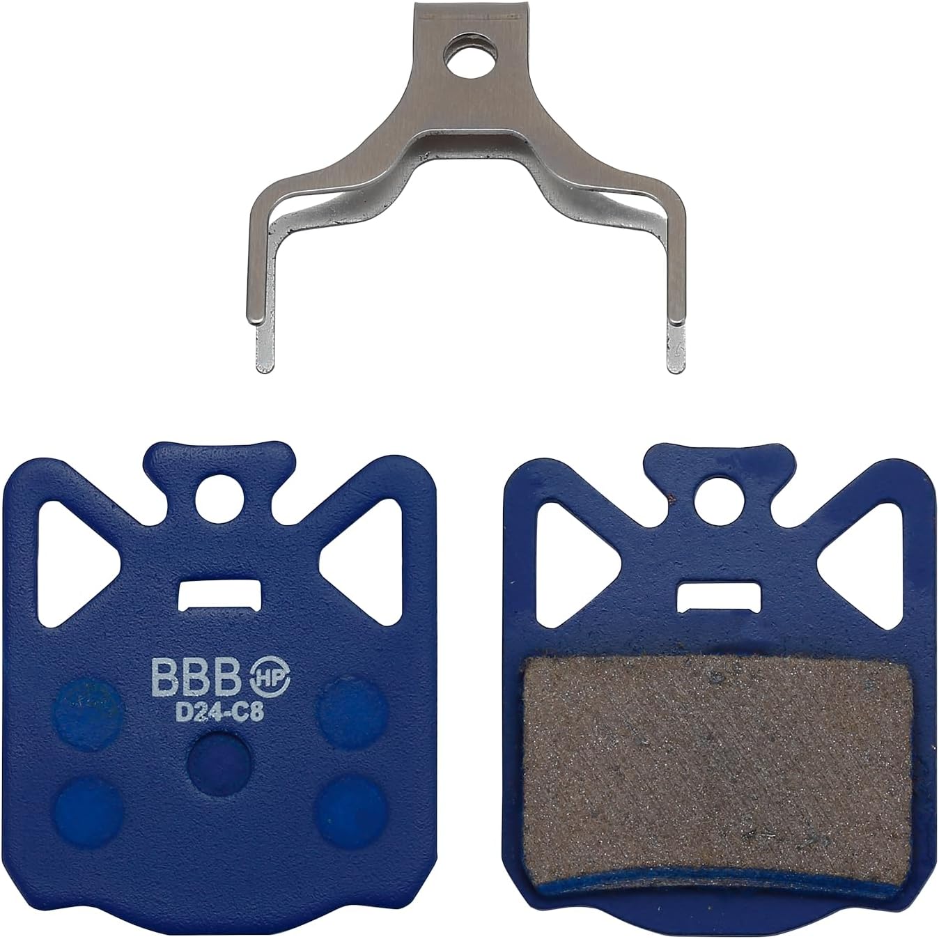 Detalle 2 de BBB Cycling Campagnolo Pastiglie Freno DiscStop HP - Miscela Organica, Blu (BBS-79)