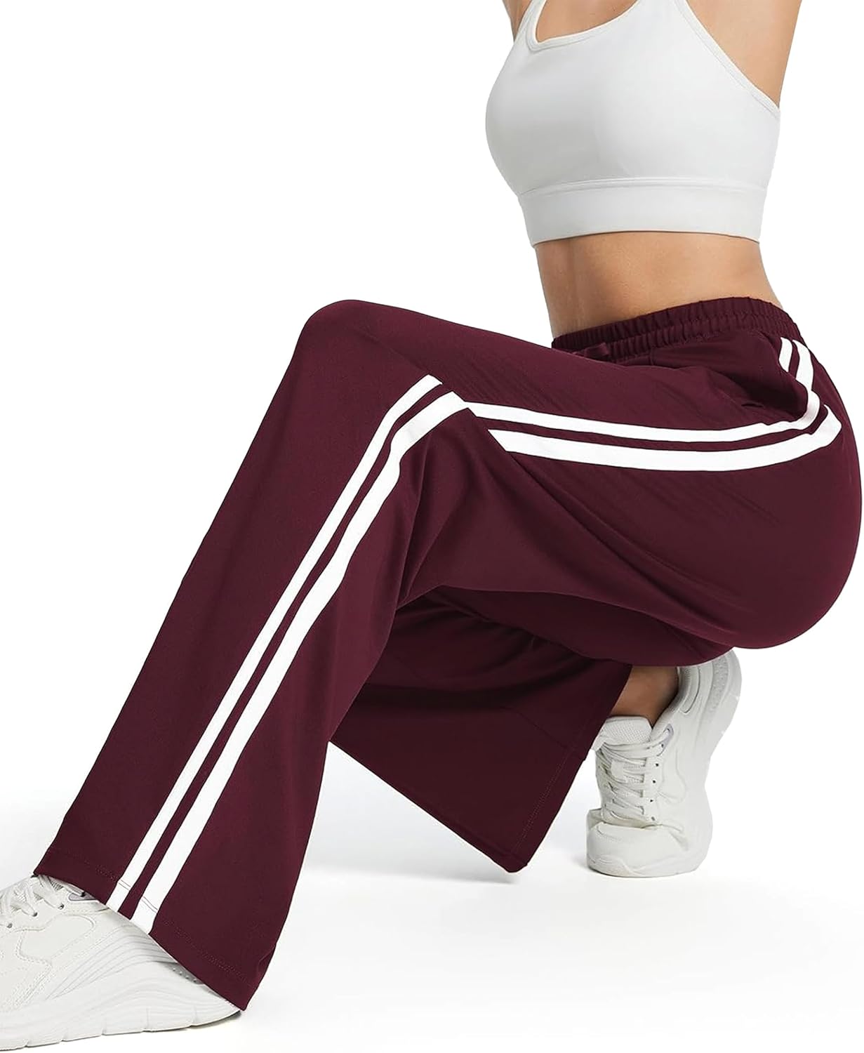 Thumbnail 6 de Tapata Women's Inseam Track Pants: Loose Straight Leg Sweatpants (5 inseams: 28–36) for Warm-Ups & Everyday Wear