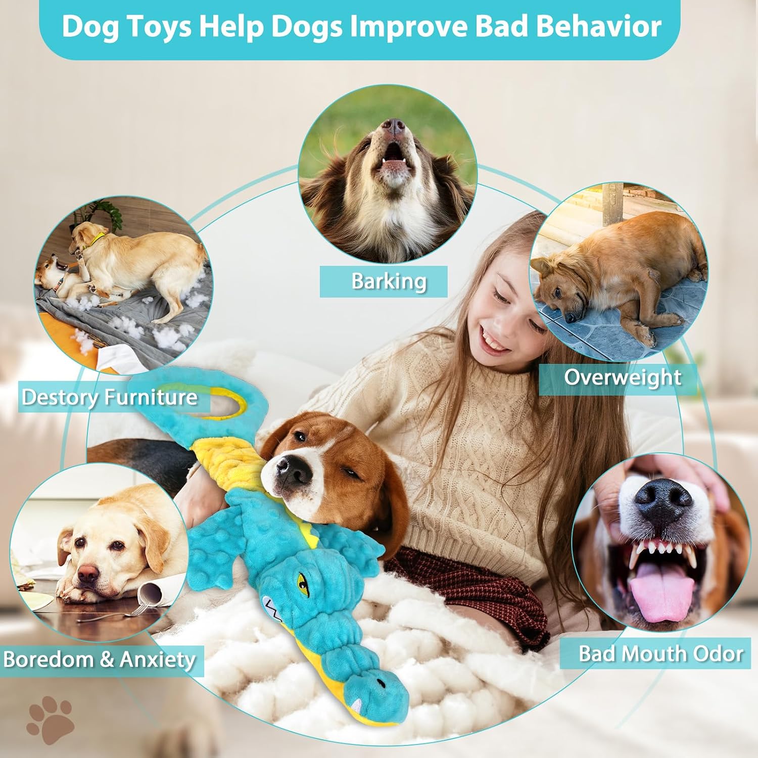 Detalle de Eneston Plush Dog Toy