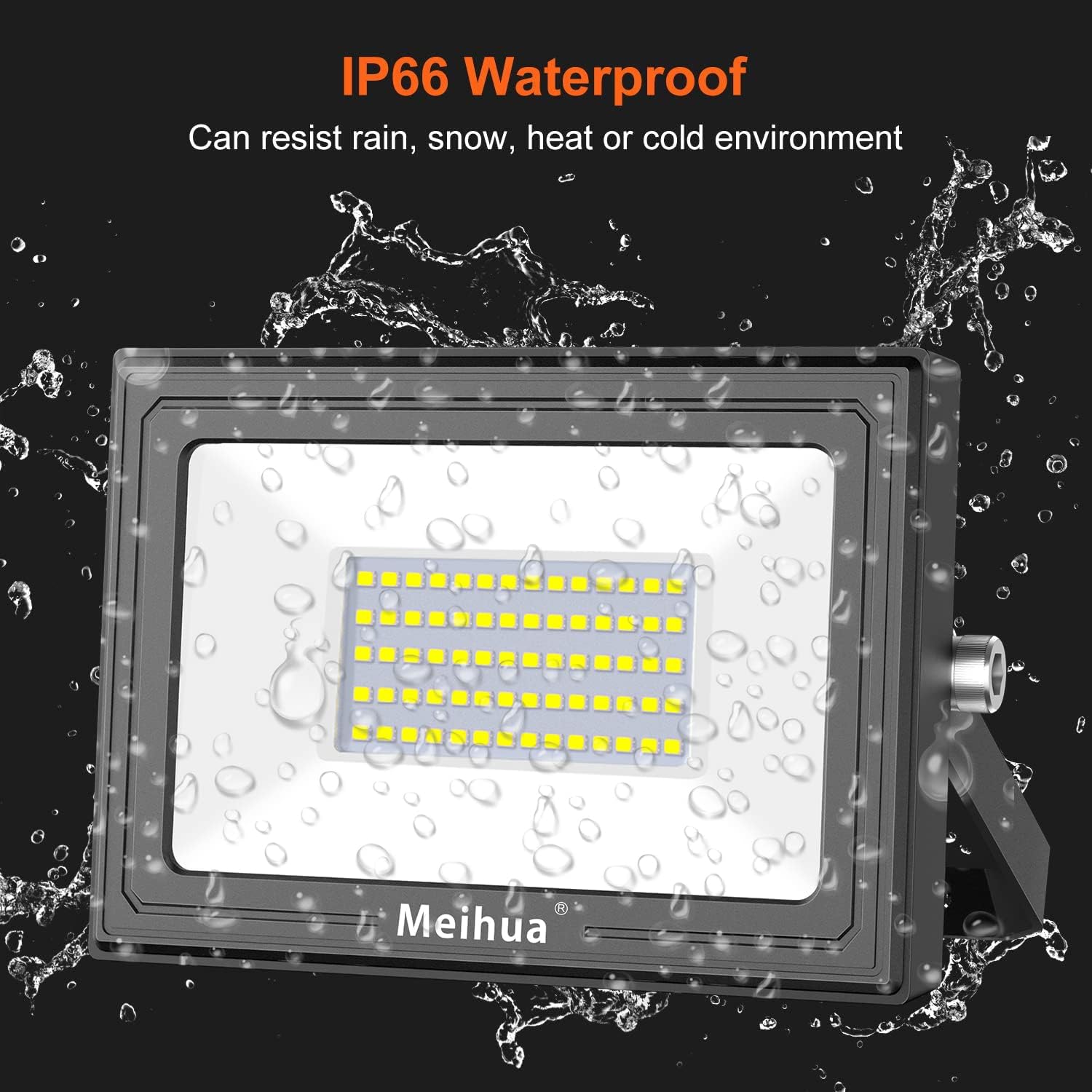 Thumbnail 3 de MEIHUA 60W LED Floodlight 6500K
