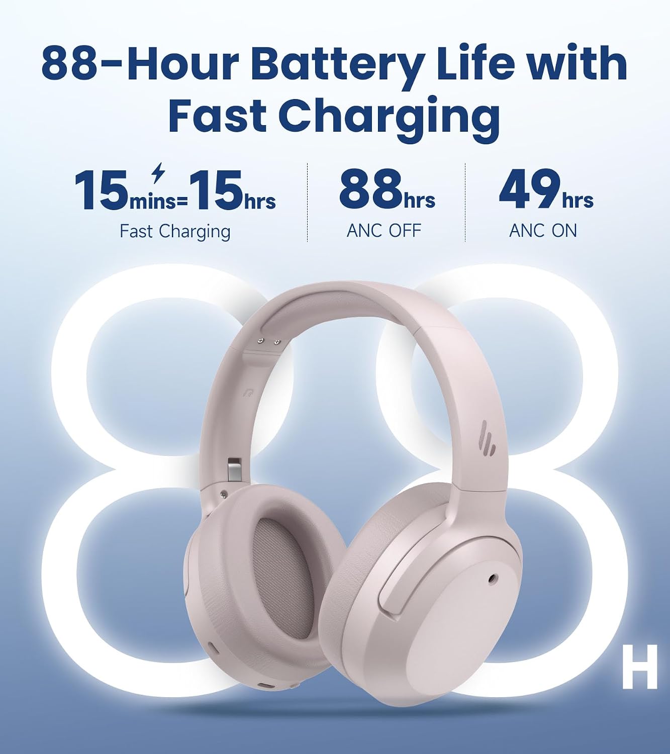 Thumbnail 4 de Edifier W820NB Plus Gen 2 88H wireless headphones