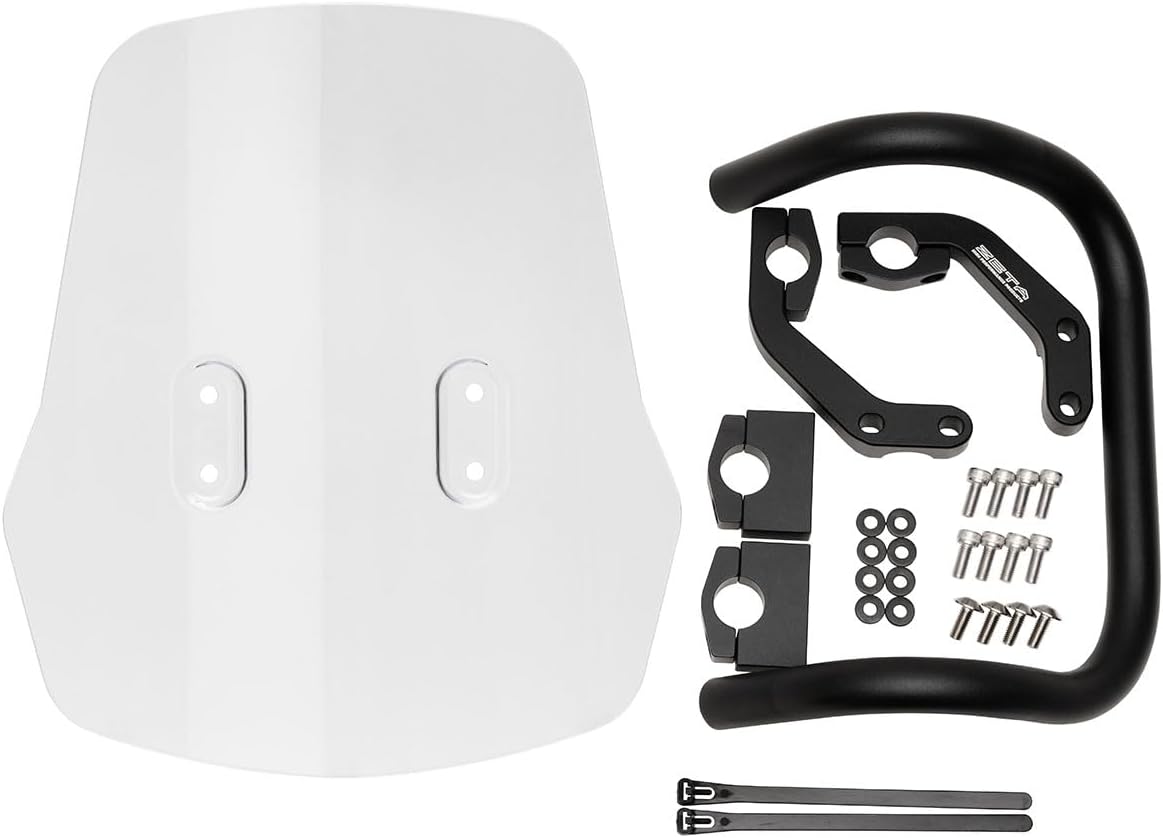 Detalle de ZETA RACING F6161 CT125用ウィンドシールド ライトスモーク・上下反転対応