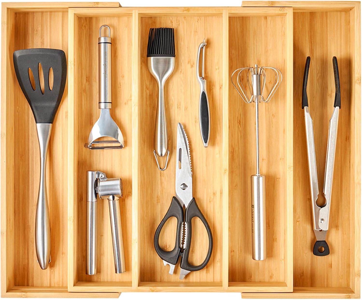 Thumbnail 6 de UMILIFE Extra Large Expandable Kitchen Drawer Organizer