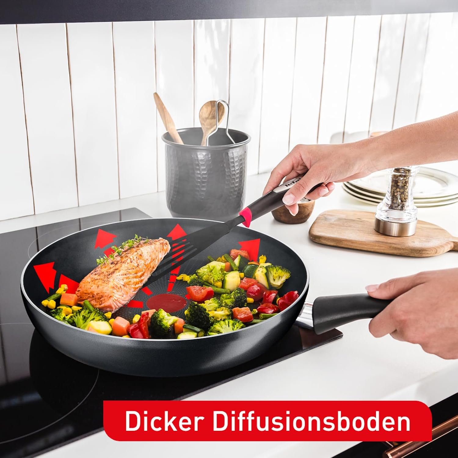 Detalle 2 de Tefal Hard Titanium 28 cm Bratpfanne