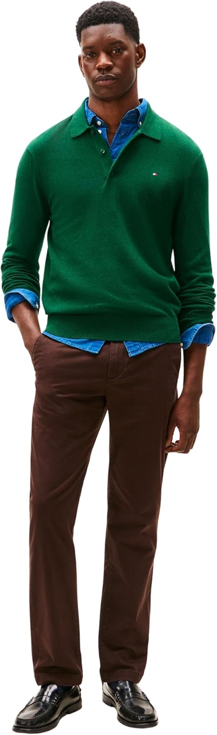 Detalle 2 de Tommy Hilfiger Men's Core Denton Essential Twill Straight Fit Chinos