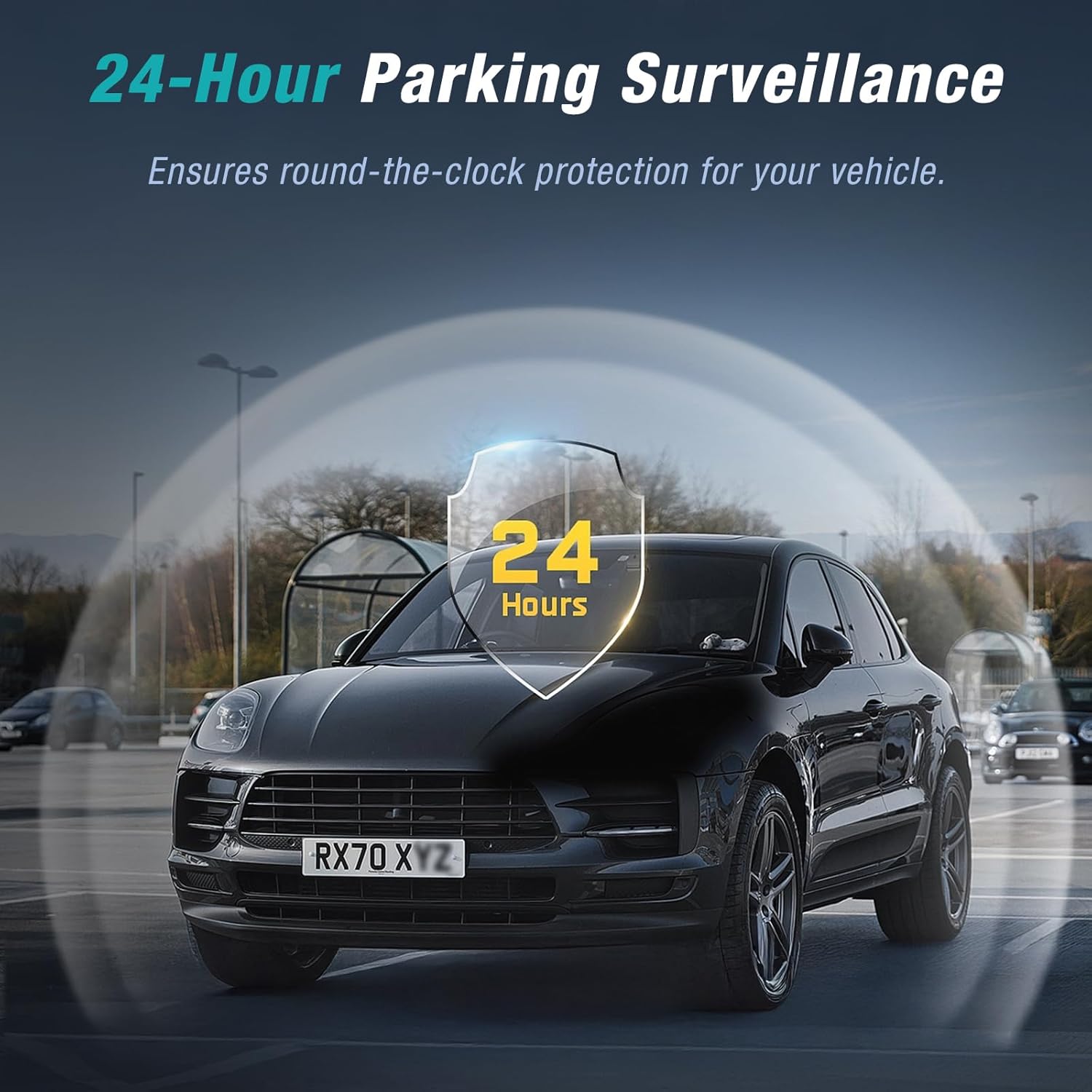 Thumbnail 5 de 4 Channel 2.5K Dash Cam 64GB with 170° Wide Angle