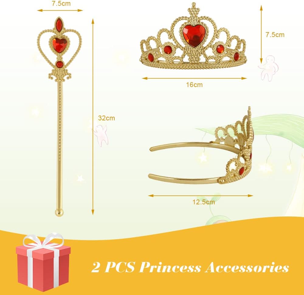 Thumbnail 1 de AOMIG Snow Principessa Vestito bambina 110 cm