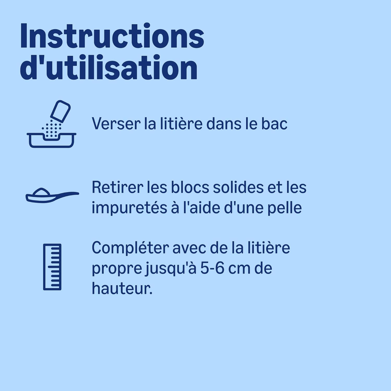 Detalle de By Amazon Litière Premium pour Chat – Bentonite, parfum Talc, 25L (1 paquet)