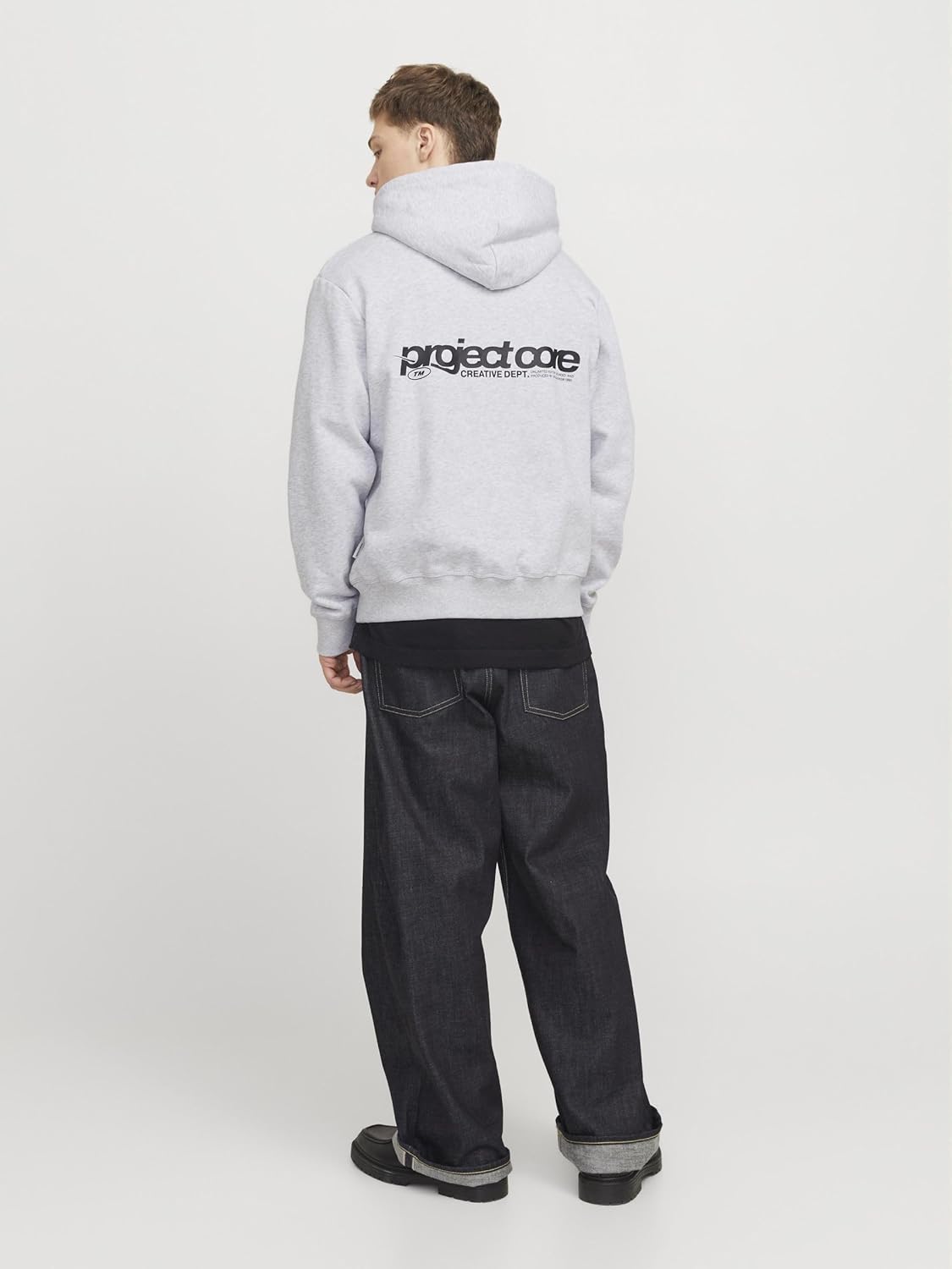 Thumbnail 2 de JACK & JONES Male Kapuzenpullover Locker geschnitten
