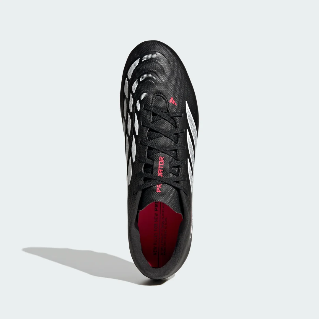 Detalle de Bota de fútbol Predator Club de Adidas – césped natural seco / multisuperficie