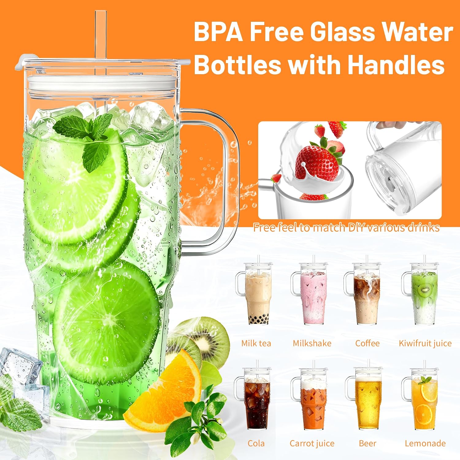 Thumbnail 2 de Birity Glass Tumbler 40 oz