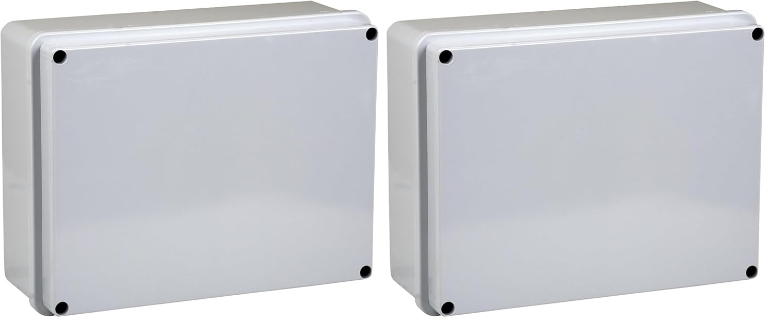 Detalle 1 de Electraline 60559 - Cassetta di Derivazione da Parete 150x110 mm, IP56, Grigio