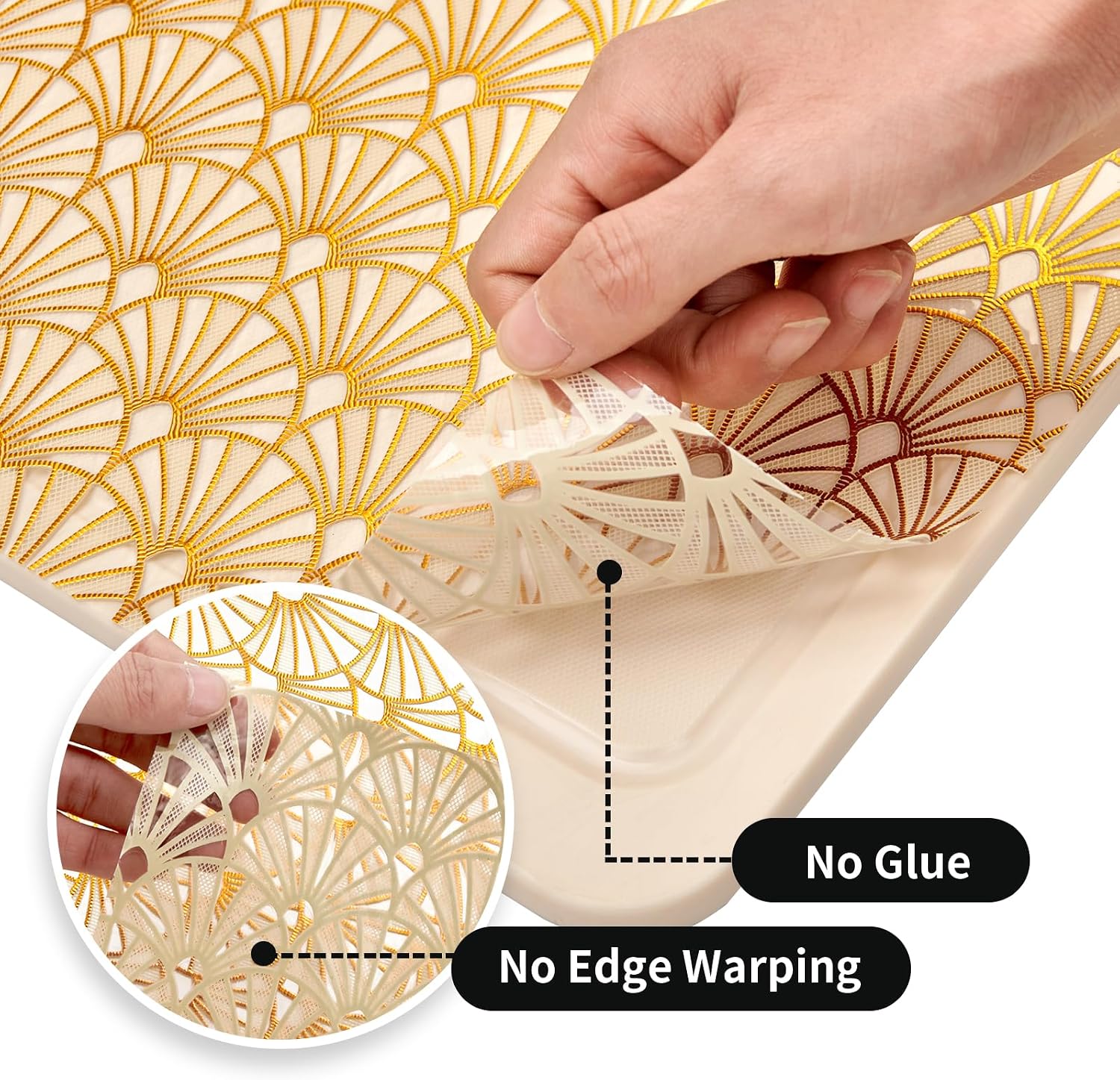 Detalle 2 de Shelf Liner, 12 in x 20 ft