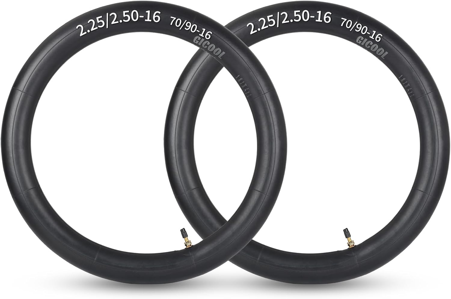 Thumbnail 6 de GICOOL 2.50/2.75-14” Dirt Bike Inner Tubes (2 Pack) with TR4 Valve Stem