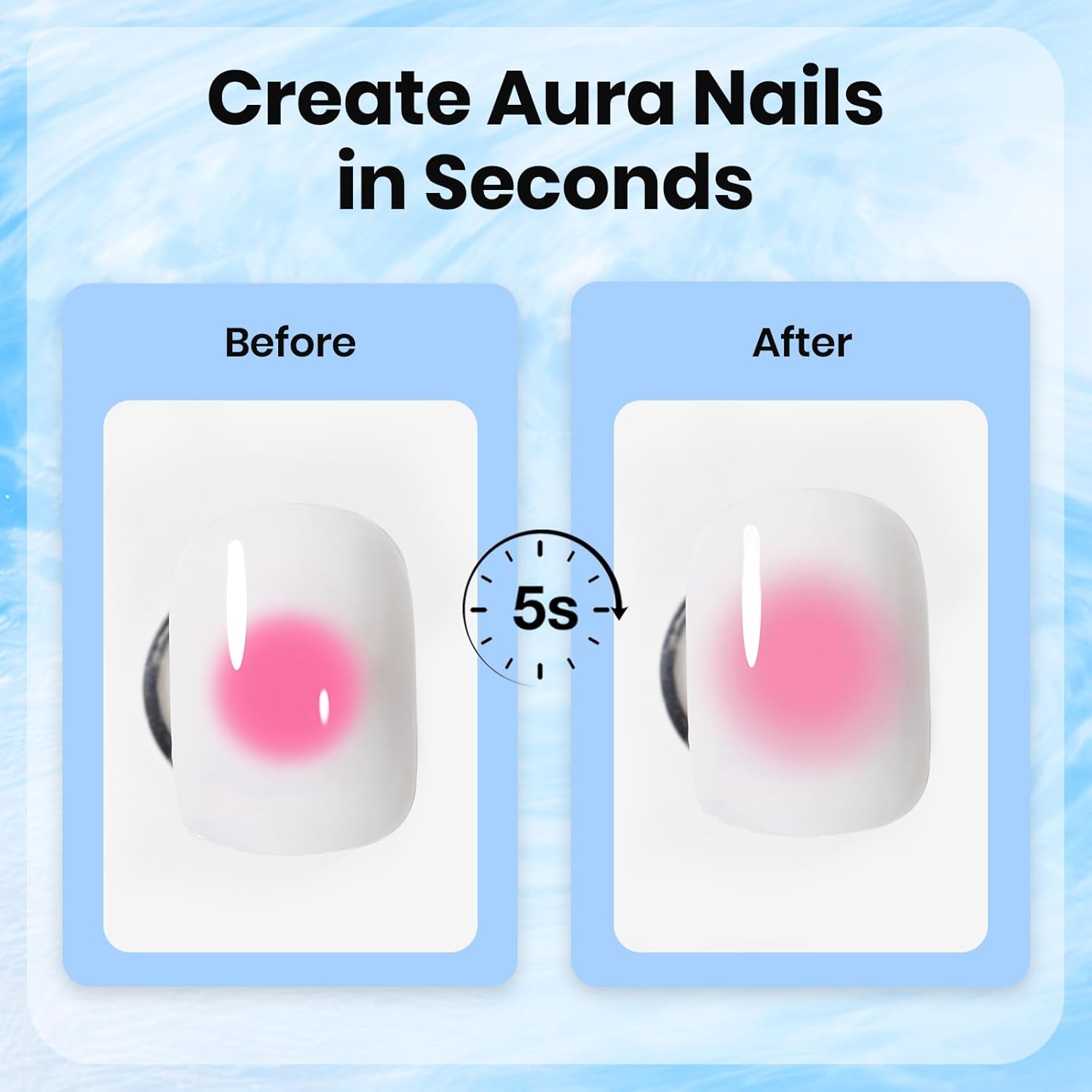 Thumbnail 2 de Beetles Blooming Gel 15ml nail polish for marble effect 💅