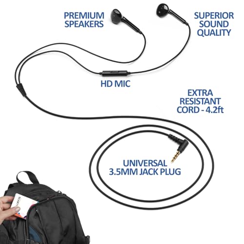 Thumbnail 1 de Ludos Zenith Auriculares In Ear con Cable y Micrófono: sonido claro y graves potentes para todo el ecosistema móvil