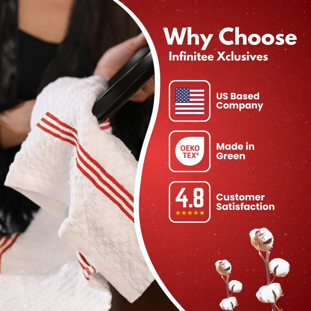 Thumbnail 4 de Infinitee Xclusives Kitchen Towels 15 x 25 Inches