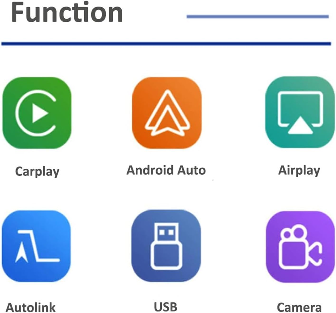 Thumbnail 2 de Road Top décodeur CarPlay pour Mercedes Classe C / GLC (2015-2018) : CarPlay sans fil, Android Auto et MirrorLink