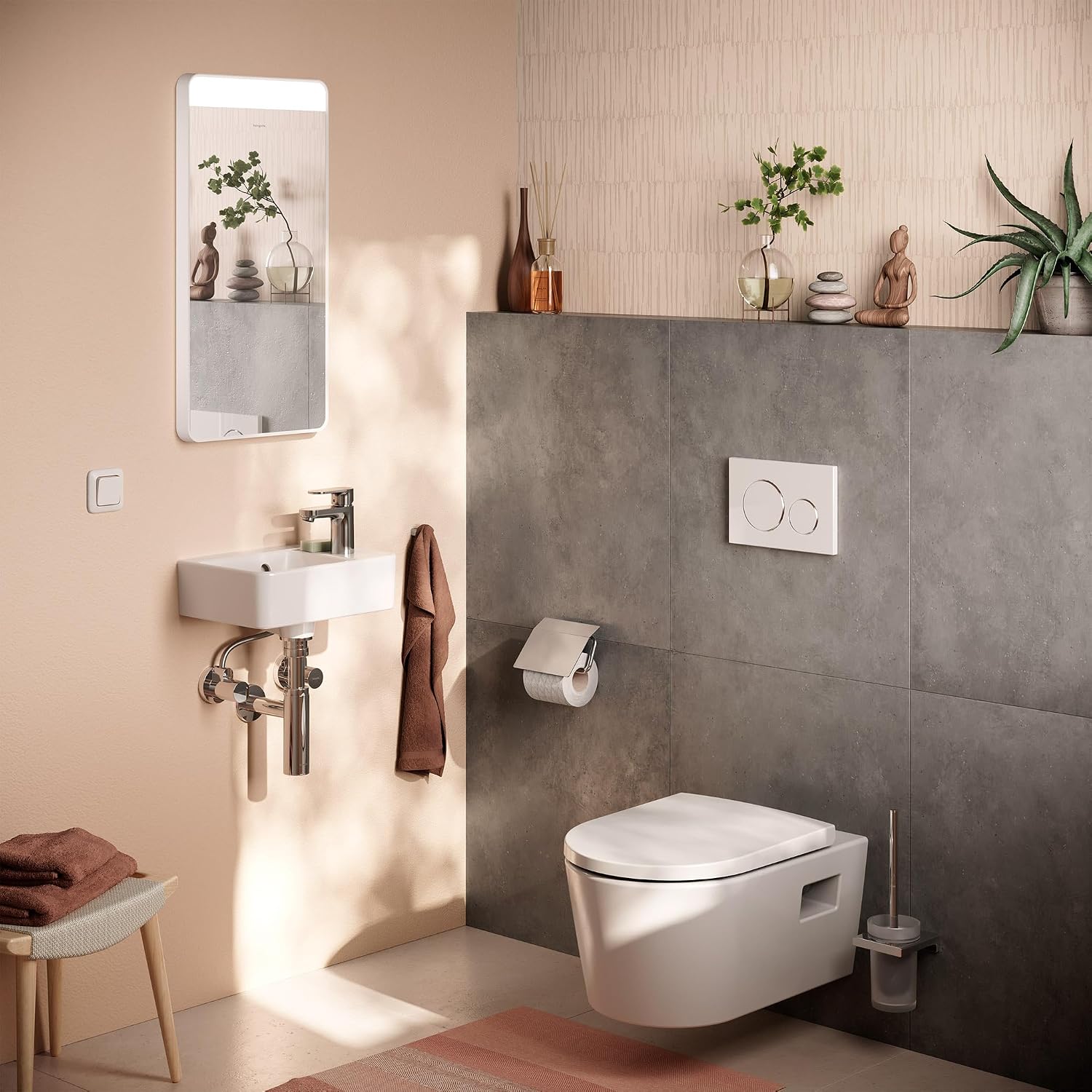 Thumbnail 3 de hansgrohe Flowstar S syfon butelkowy do umywalki, chromowany