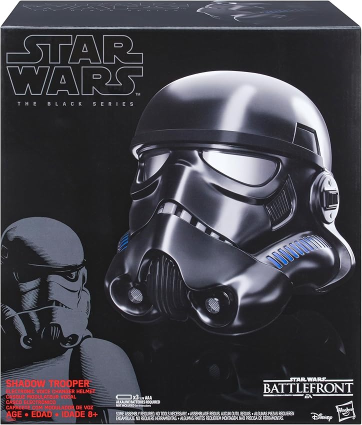 Star Wars The Black Series - Casco Premium Shadow Trooper 🖤