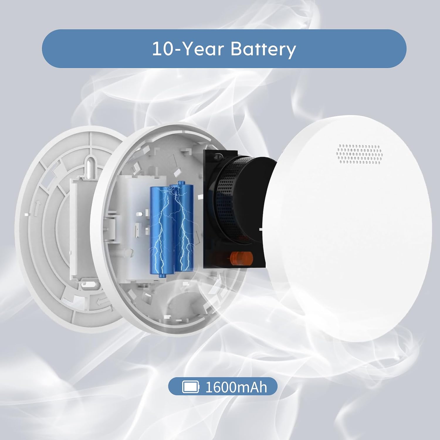 Thumbnail 5 de XINDUM Wireless Interlinked Smoke Alarms 6-pack