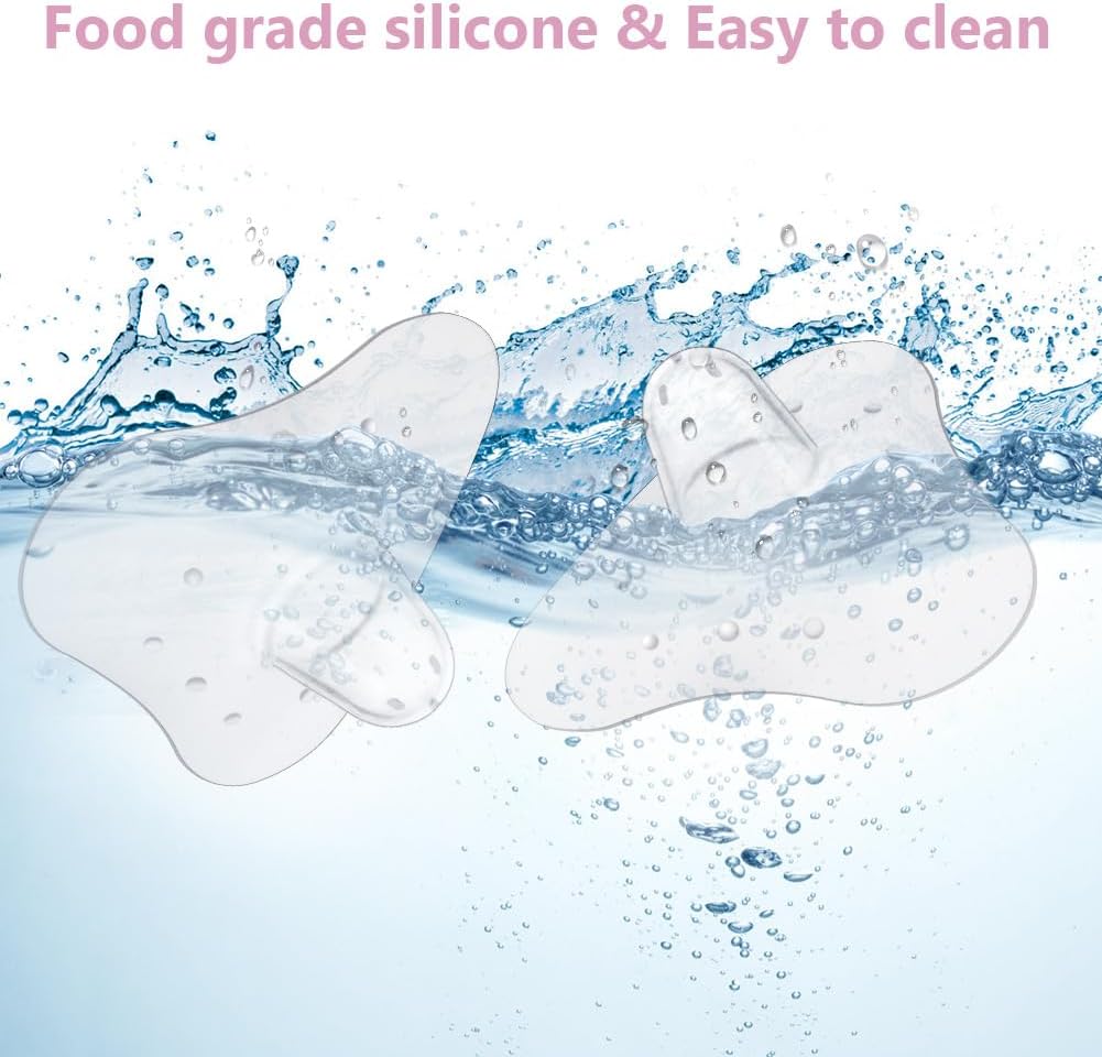 Detalle 2 de Aolso Paracapezzoli in Silicone: protezione e comfort per lallattamento e la transizione al biberon