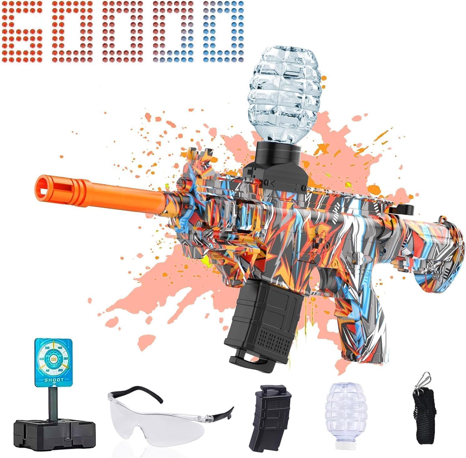 Detalle de JANNIRESS Electric Gel Ball Blaster