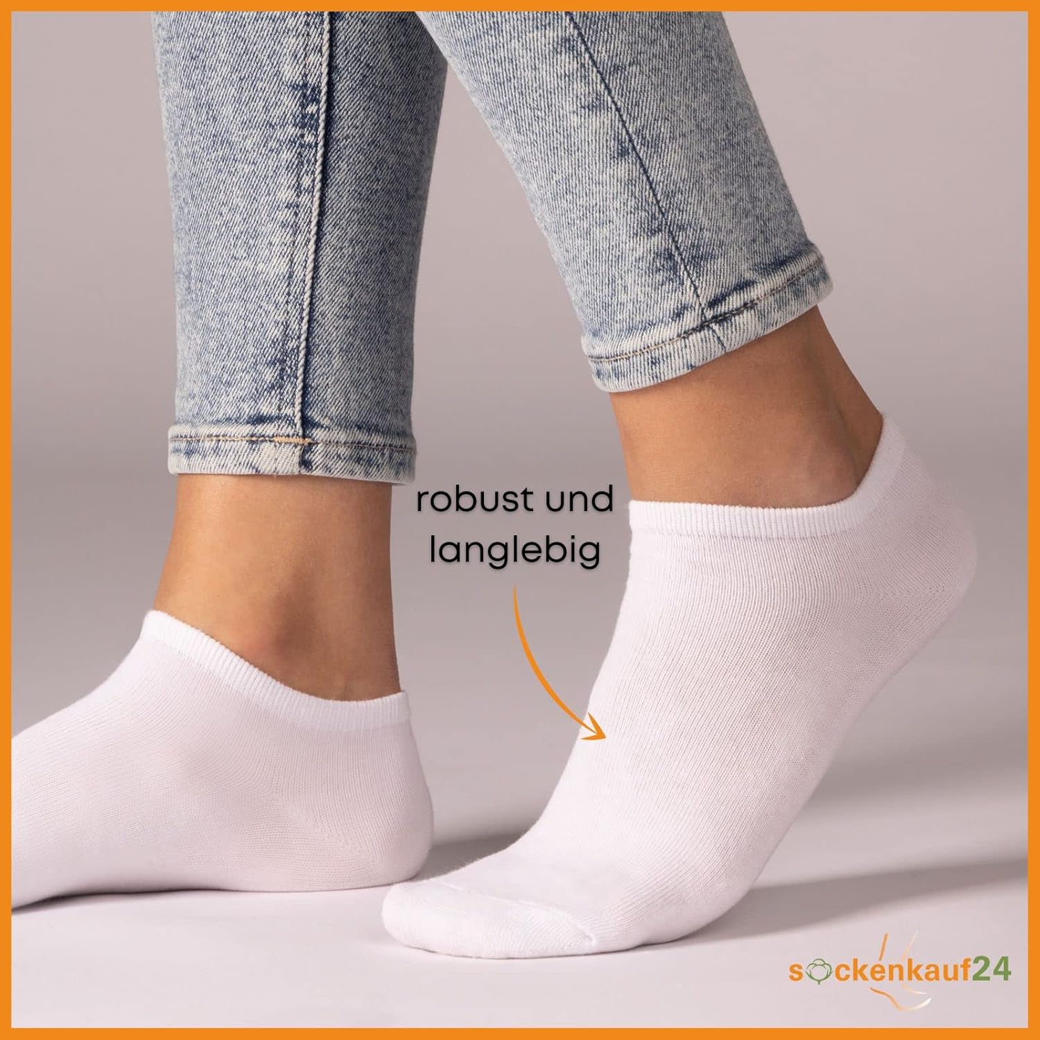 Thumbnail 5 de 10 | 20 | 30 Paar Sneaker Socken Herren Damen – Schwarz, Weiß, Grau, Baumwolle