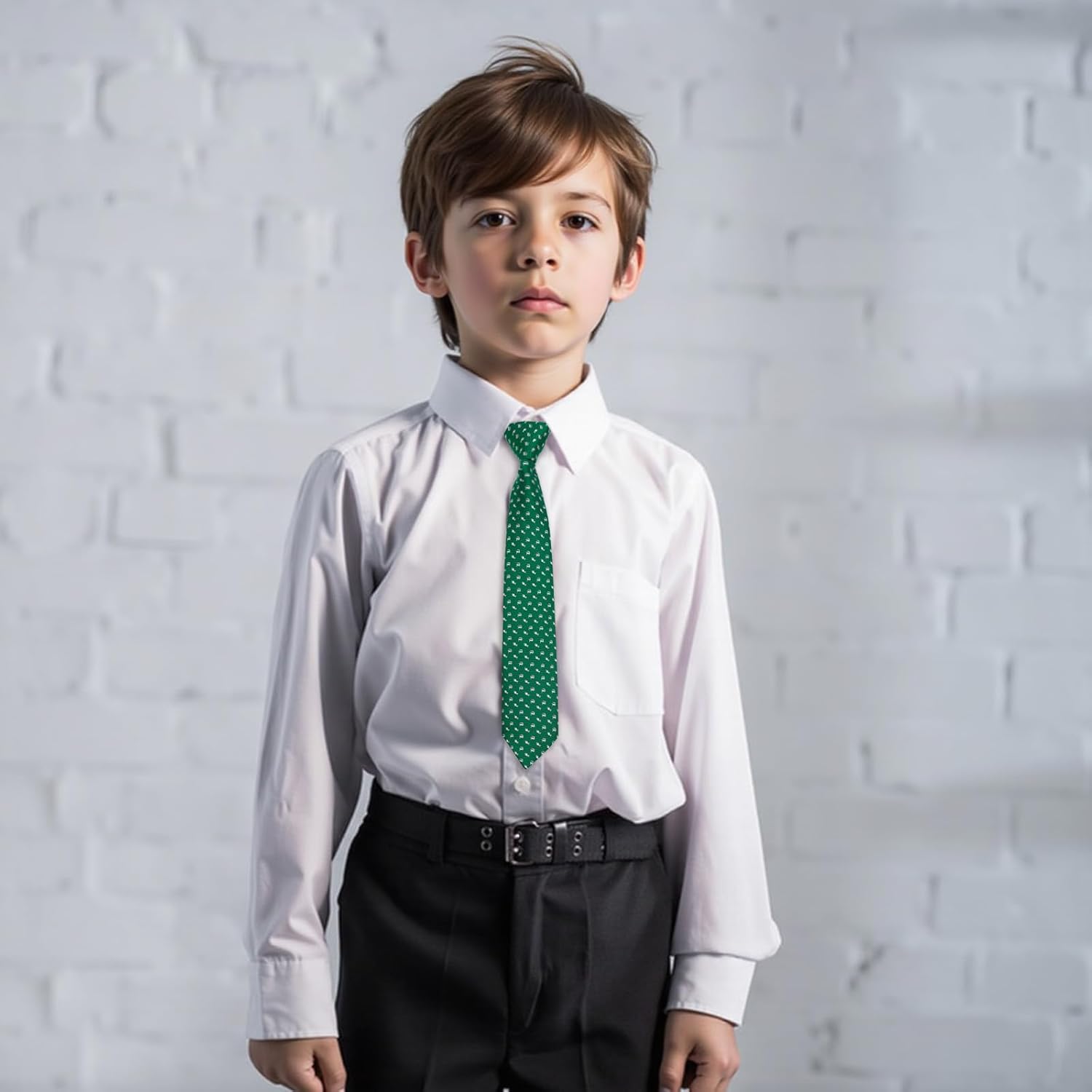 Thumbnail 3 de Alizeal Toddler 11inch Novelty Pre-Tied Necktie with Animal Patterns
