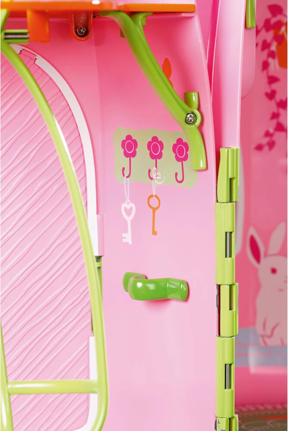 Thumbnail 6 de BABY born Storybook Cottage 833803 uitklapbaar feeënhuis met accessoires