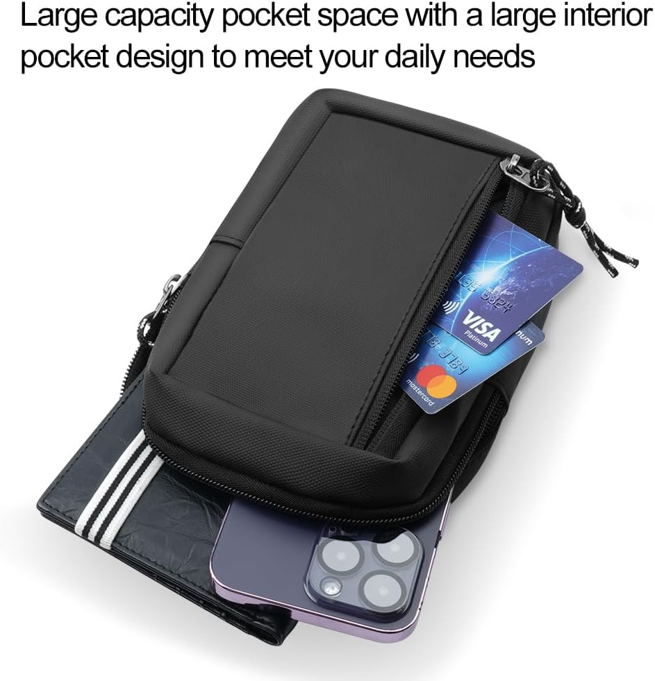 Detalle 2 de flintronic Umhängetasche, Sling Chest Crossbody Bag – Wasserdicht, Vielseitig und Tragbar