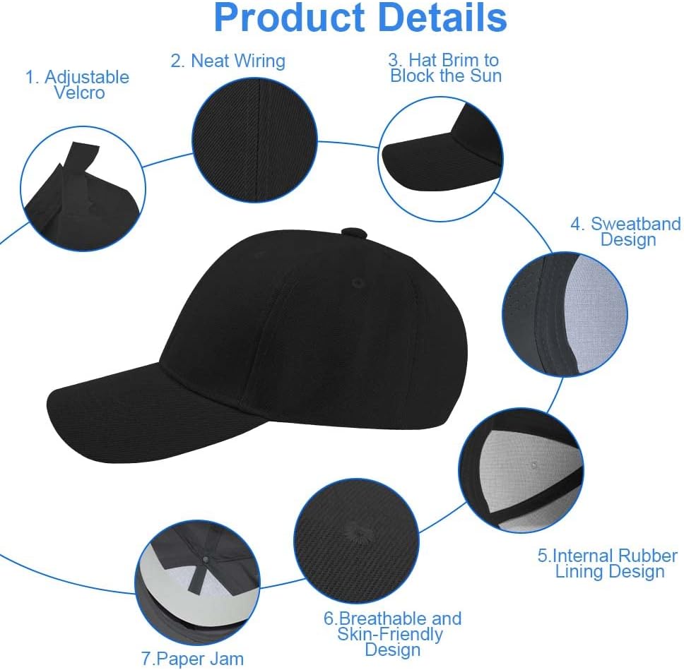 Detalle 2 de Cappello baseball regolabile 55-62 cm