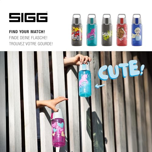 Thumbnail 4 de SIGG Viva ONE Unicorn Trinkflasche 0,5 L – schadstofffrei, auslaufsicher, einhändig bedienbar