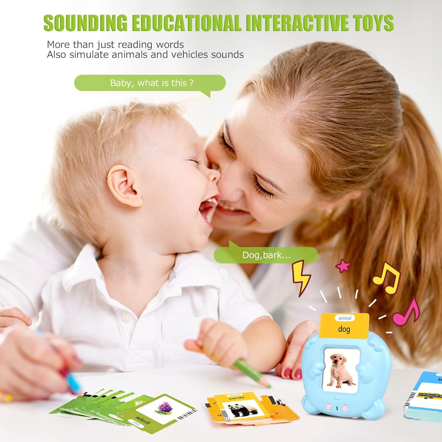 Thumbnail 4 de Talking Flash Cards for Toddlers 2-6