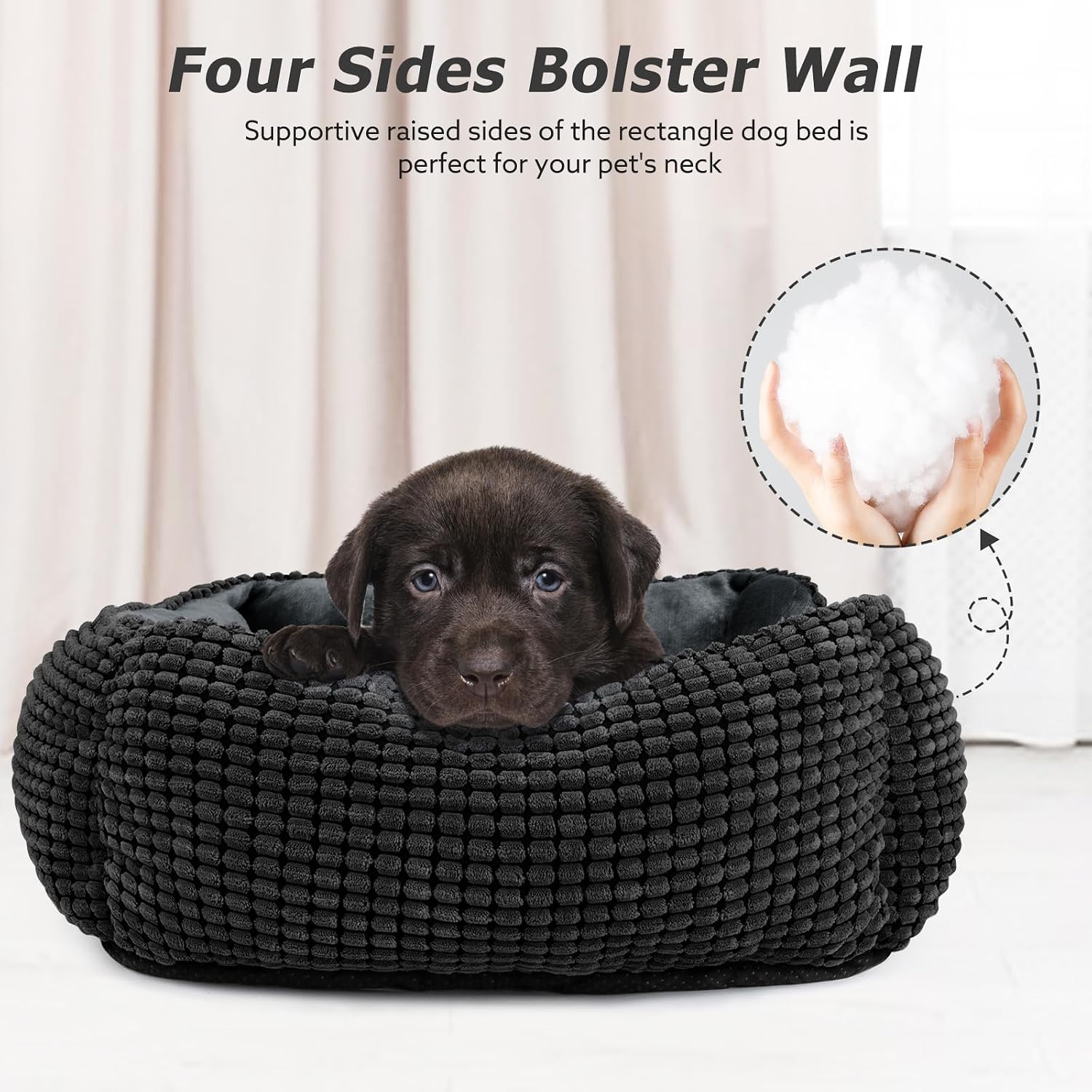 Detalle de MIXJOY Orthopedic Dog Bed, Small