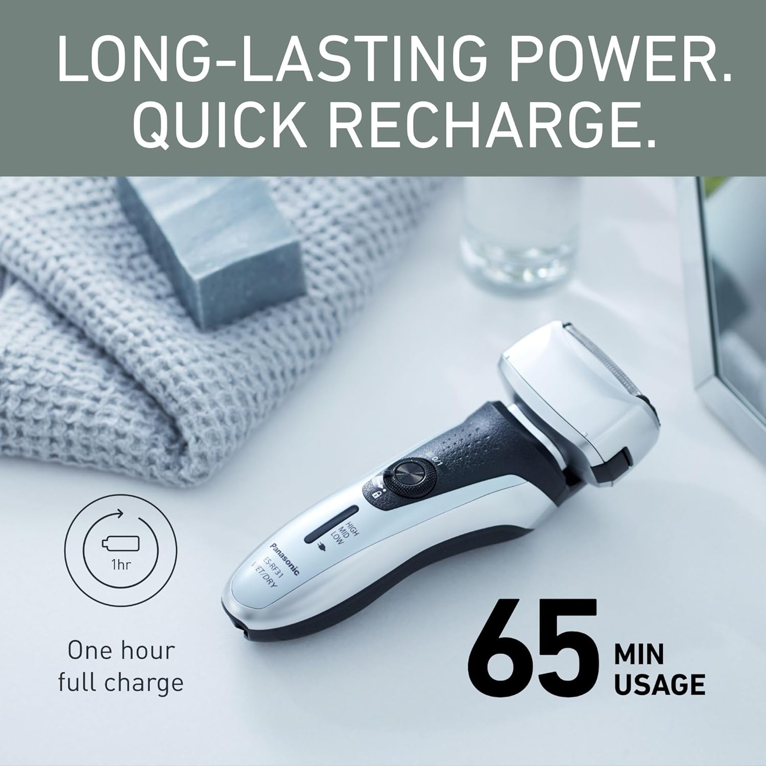 Thumbnail 6 de Panasonic ES-RF31 electric shaver 4-blade 🪒