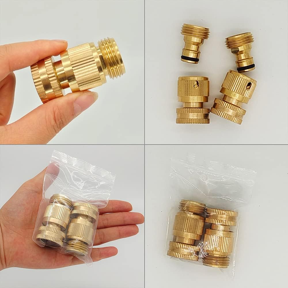 Thumbnail 5 de WANLIAN Garden Hose Quick Connector Set 3/4-inch GHT