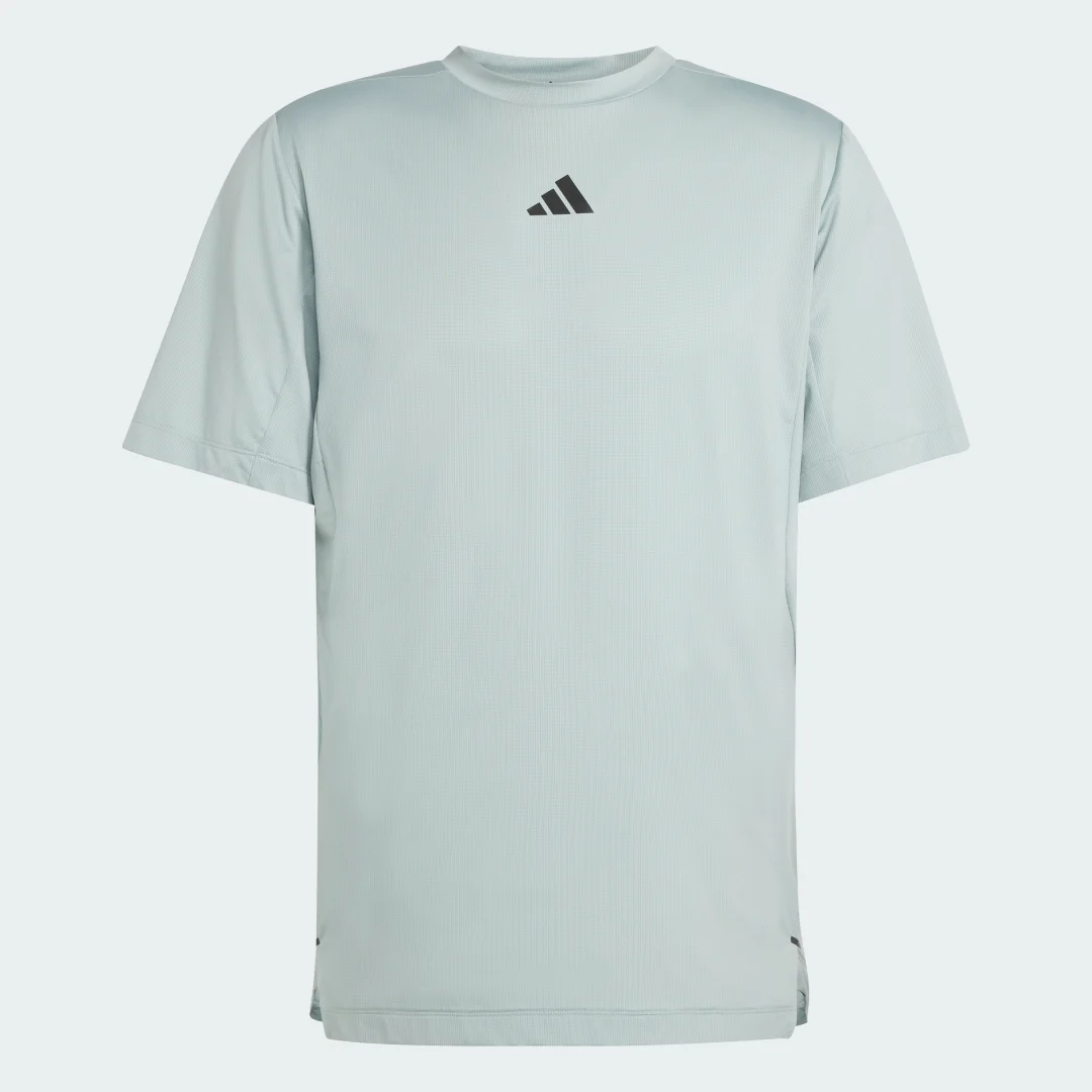 Thumbnail 3 de Camiseta D4T Essentials Adidas – verde, versión básica para uso diario