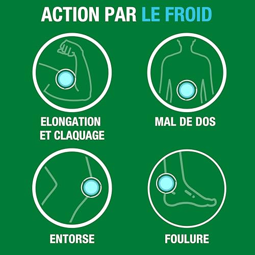 Detalle de Biofreeze Spray Action par le Froid – Soulage les douleurs musculaires et articulaires (118 ml)