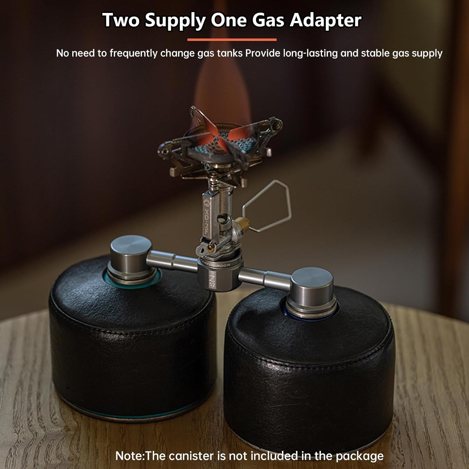 Thumbnail 1 de Camping Moon Two Supply One Gaskartuschen Adapter (EN417/Lindal) für Campinglaternen