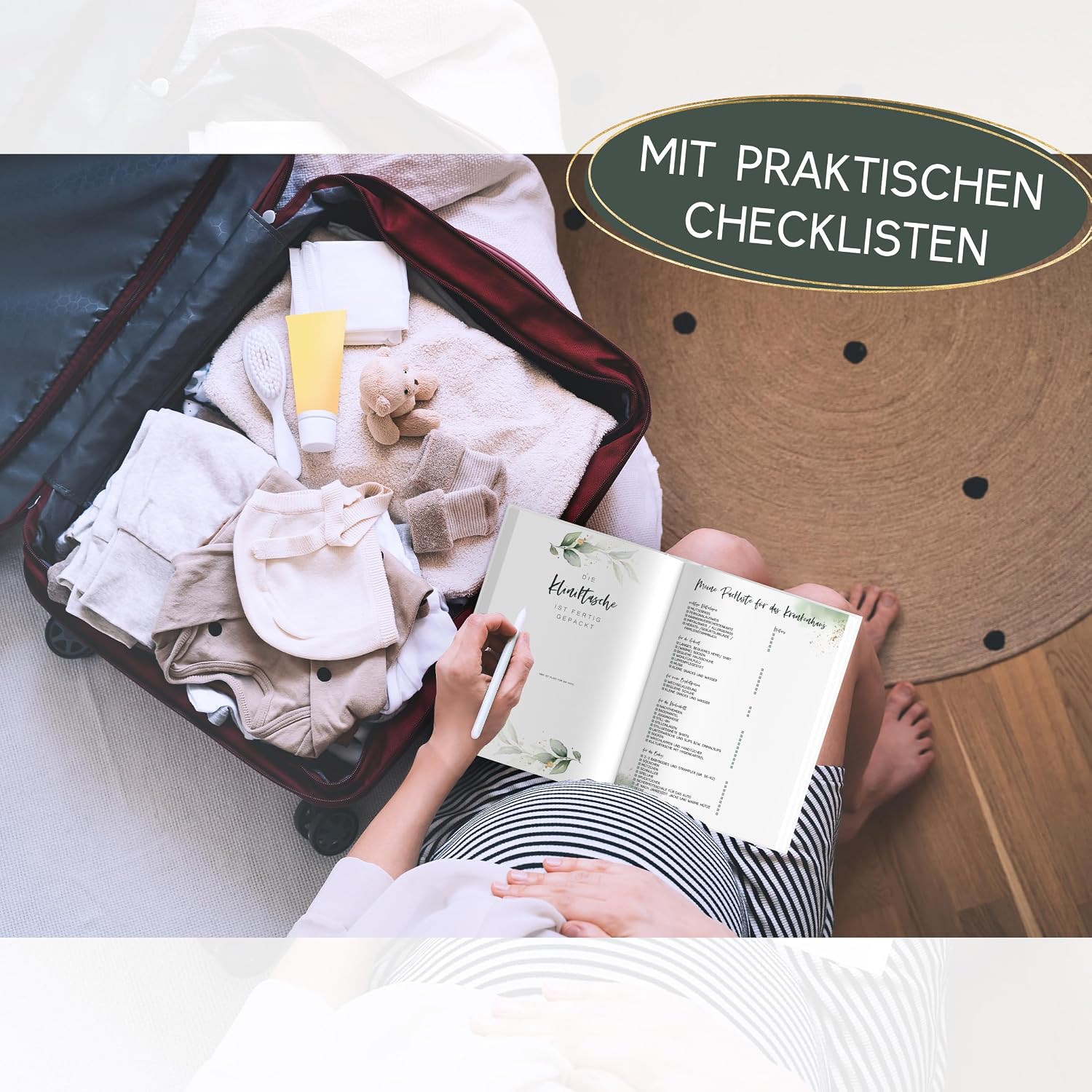 Thumbnail 5 de HIMMEL.HERZ.PAPIER Schwangerschaftstagebuch So schön schwanger