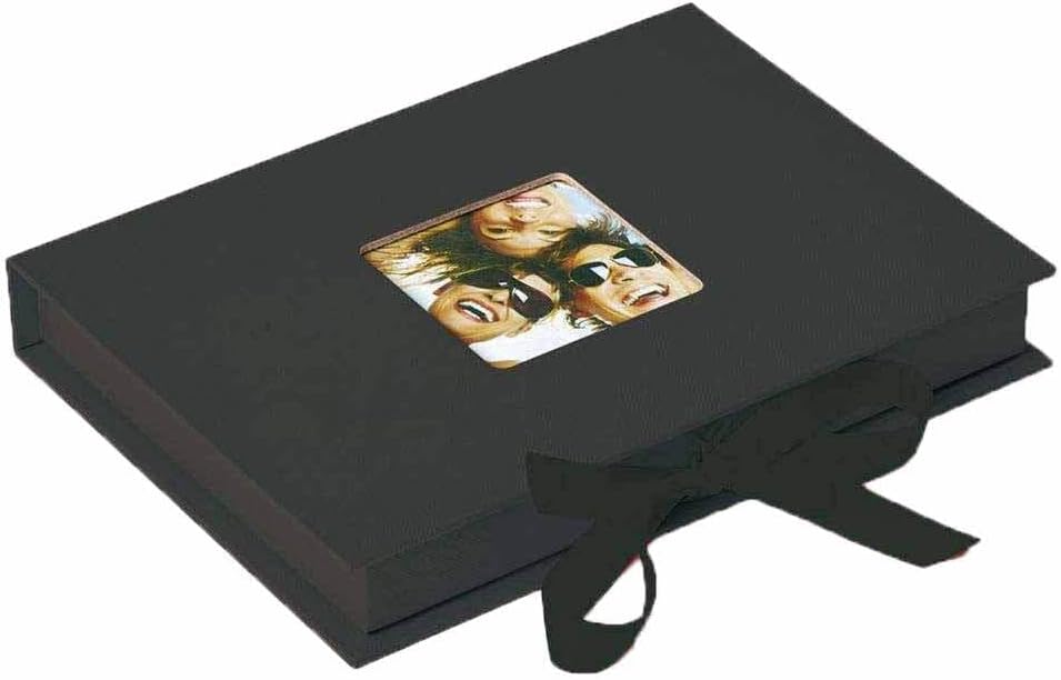 Detalle de walther design Förvaringslåda per 100 foto 10x15 cm – FotoBox Fun, rosso FB-116-R