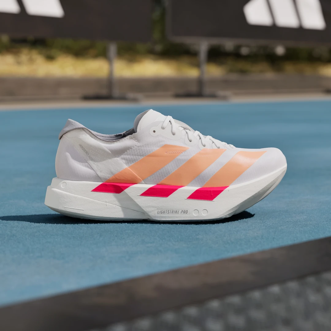 Detalle 2 de Zapatilla Adizero Adios Pro 4 de Adidas — color Blanco
