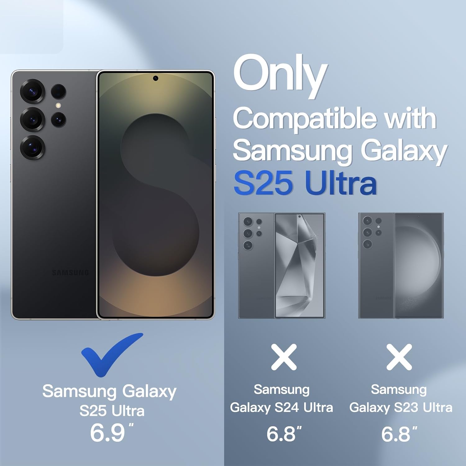 Thumbnail 1 de JETech Magnetic Case for Samsung Galaxy S25 Ultra 5G with MagSafe Compatibility