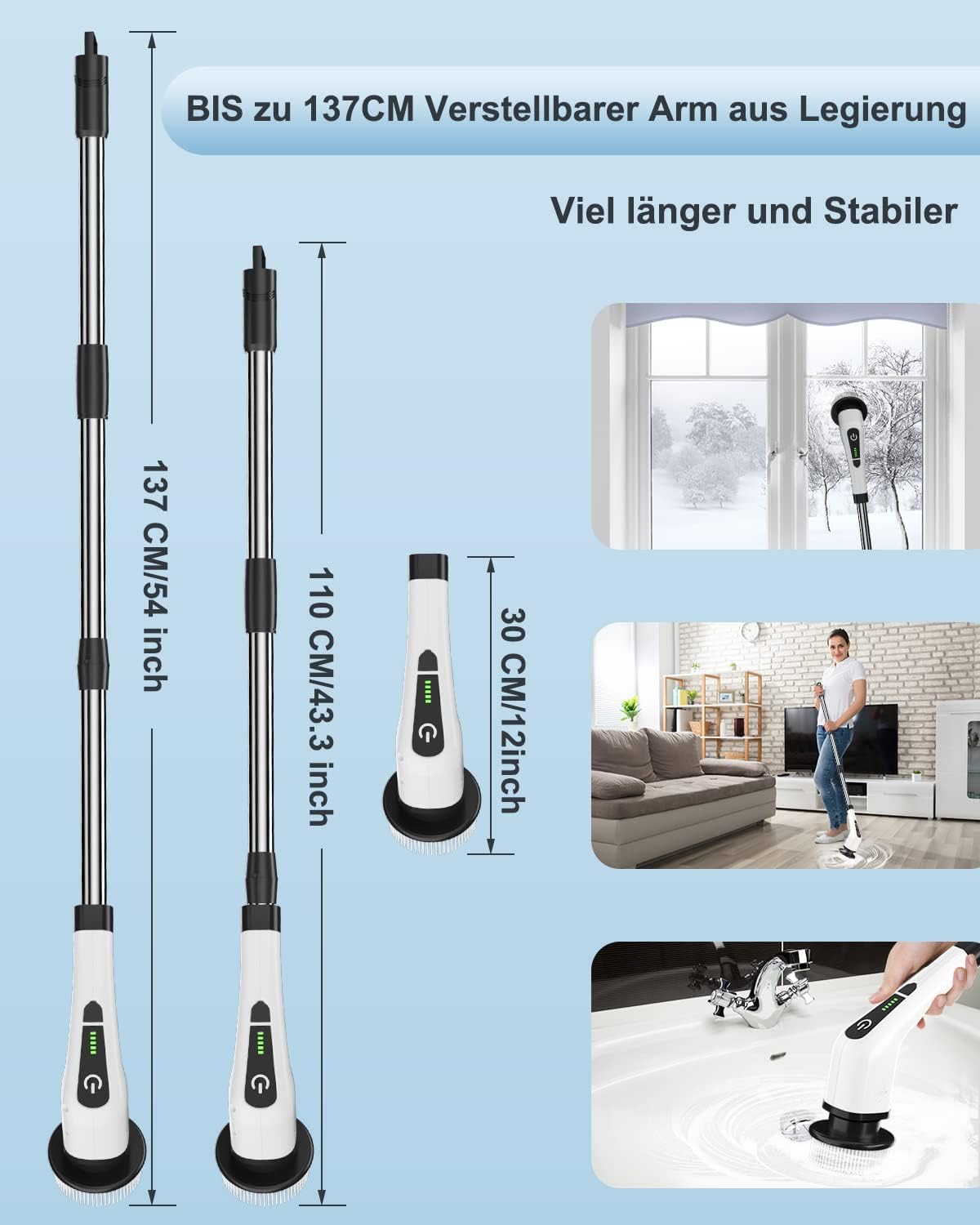 Thumbnail 5 de Leebein Electric Spin Scrubber 137 cm 🧽