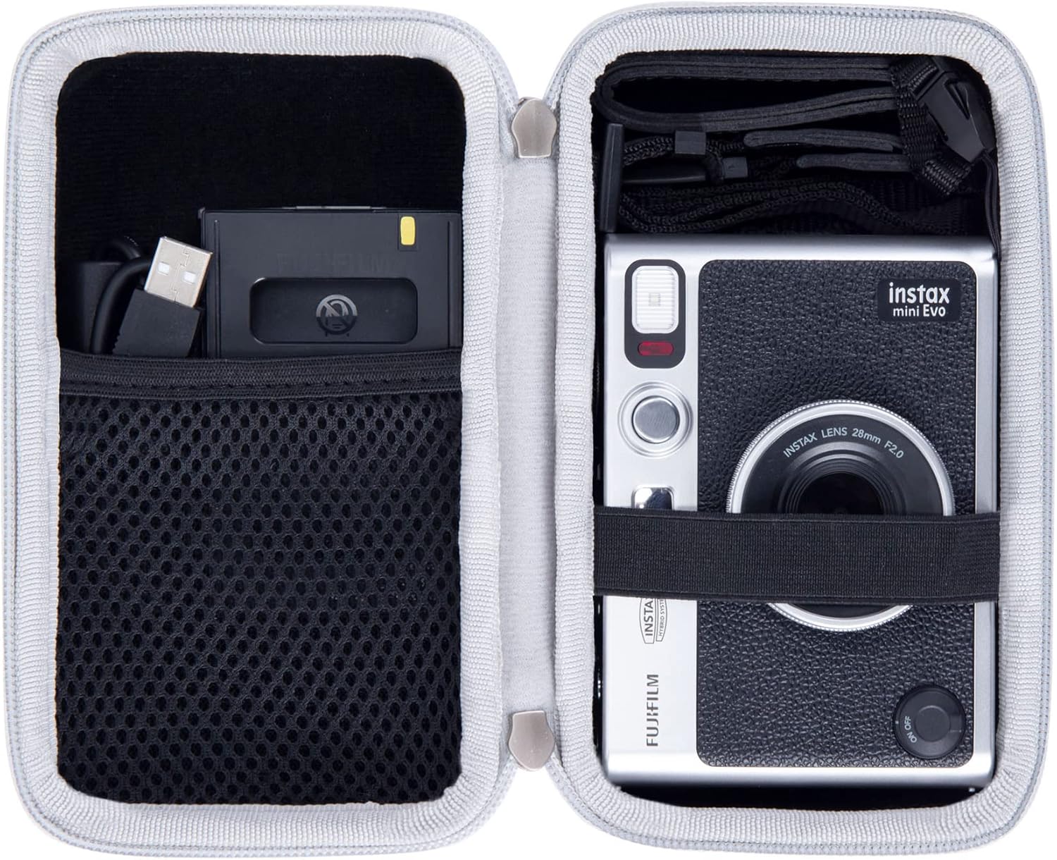 Detalle de Khanka Hard Carrying Case for Fujifilm Instax Mini Evo
