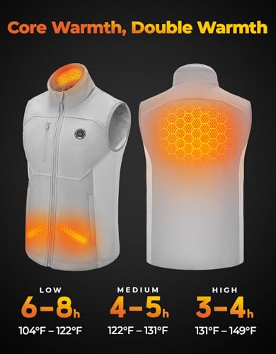 Thumbnail 2 de KEMIMOTO Gilet riscaldato unisex con batteria 10000 mAh 🧥